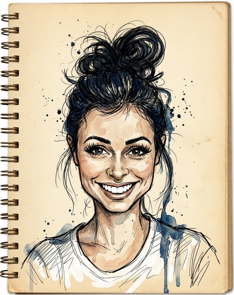 Sketchbook Caricature